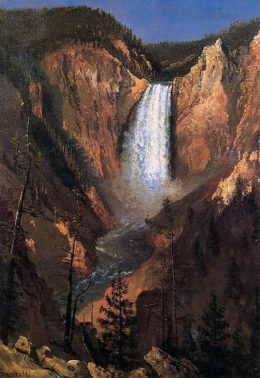 Albert Bierstadt Yellowstone Falls